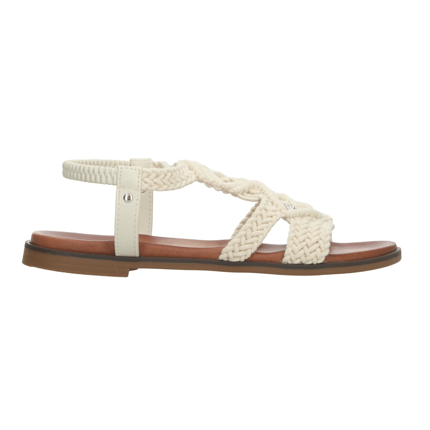 Sandalias Berlin Dama Casual Crema Mujer — imagen 1