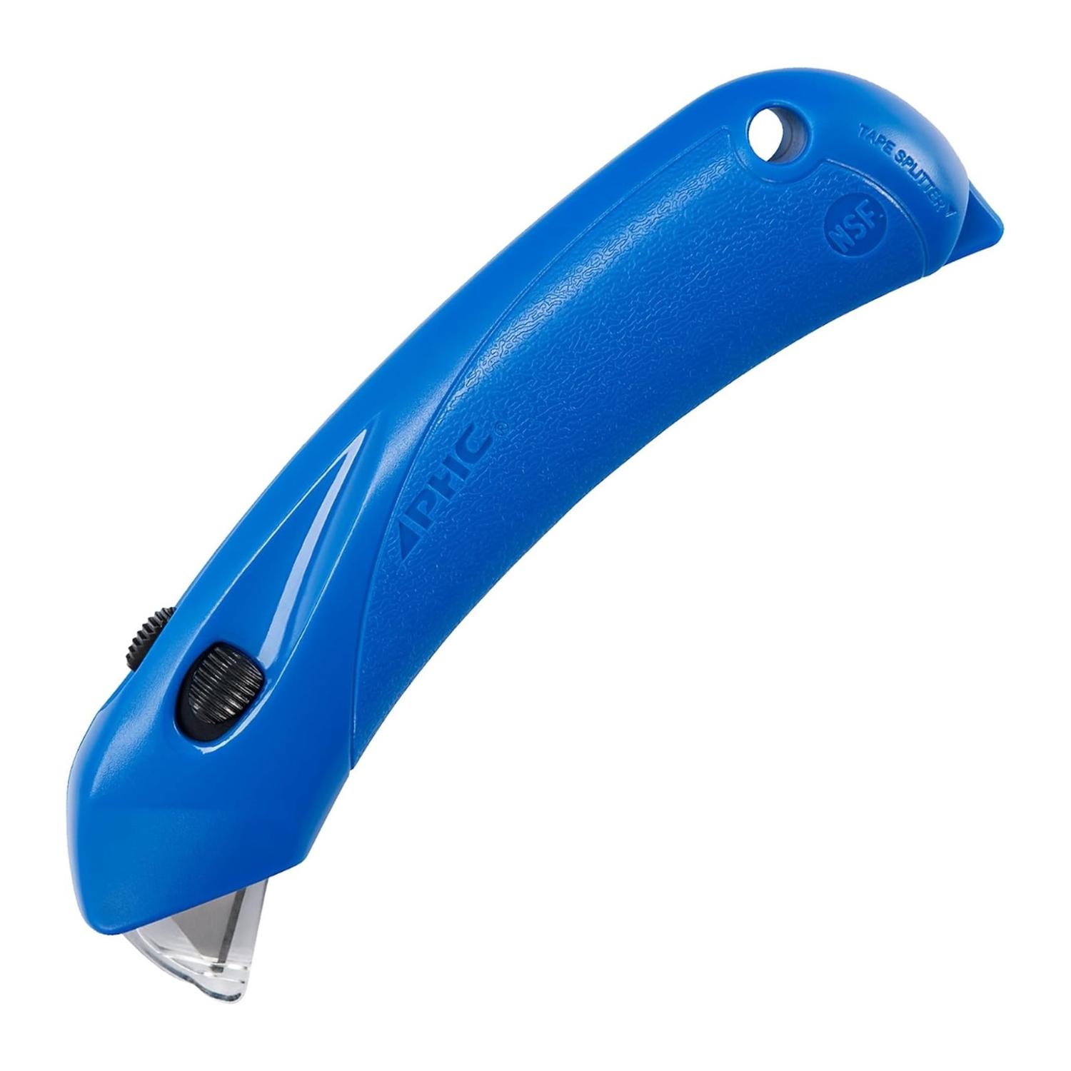 Cutter De Seguridad Pacific Handy Cutter Rsc-432 Con Cuchilla Retráctil Automática, Diseño Ergonómico Y Resistente Para Abrir Cajas Y Empaques En Restaurantes, Supermercados, Tiendas Y Almacenes — imagen 1