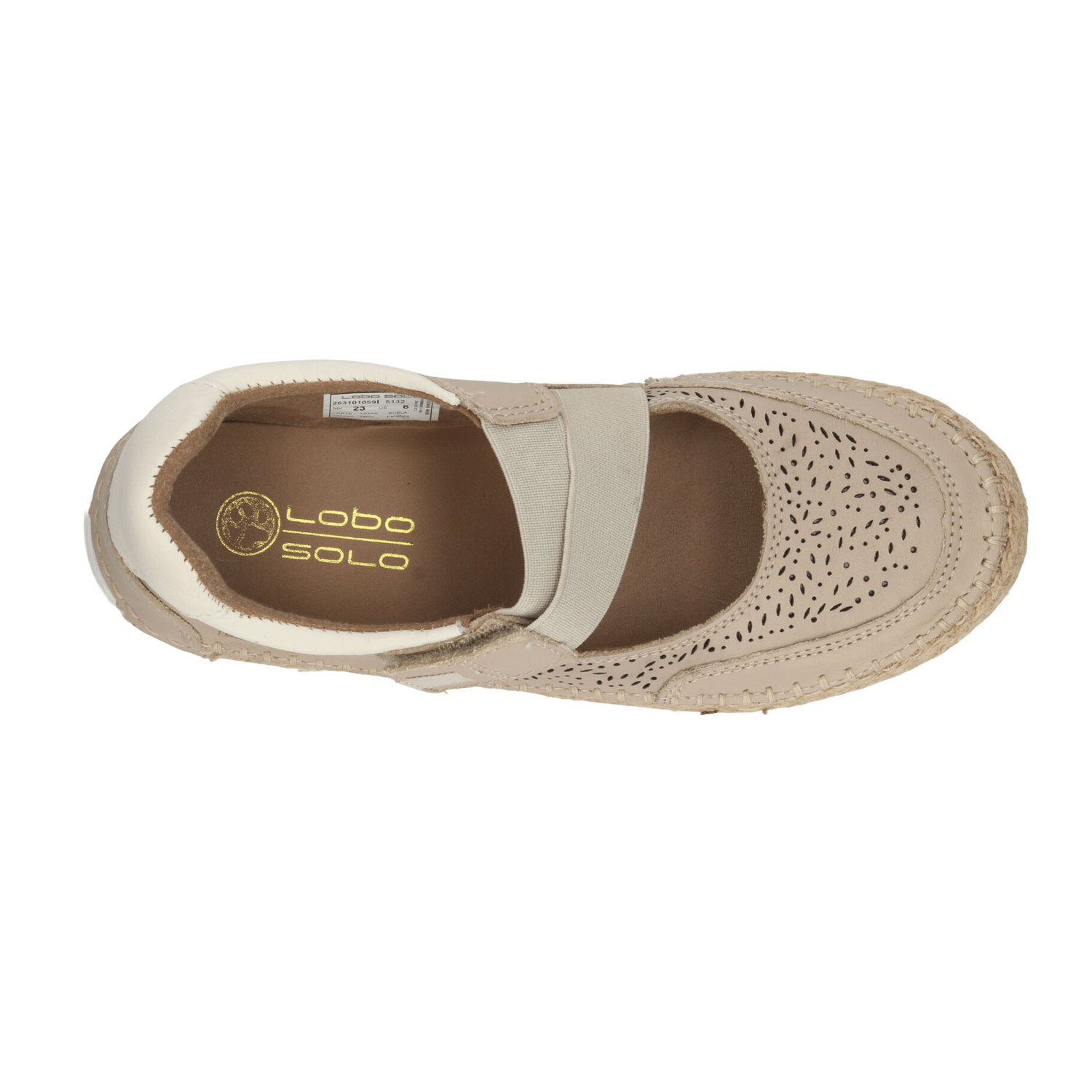 Zapato Lobo Solo Dama Casual Confort Arena Mujer — imagen 8