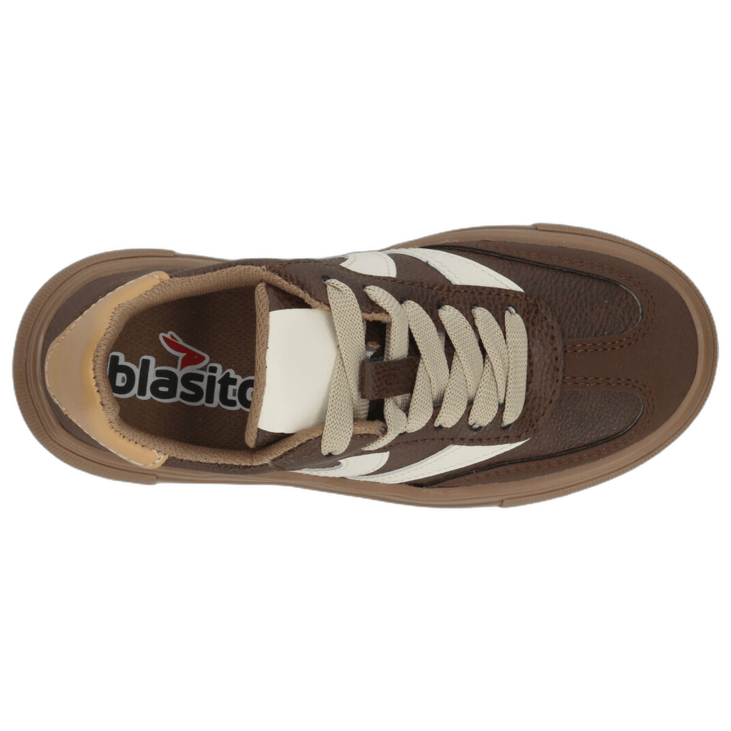 Tenis Blasito Niño Café Casual Infantil T22-27 — imagen 9