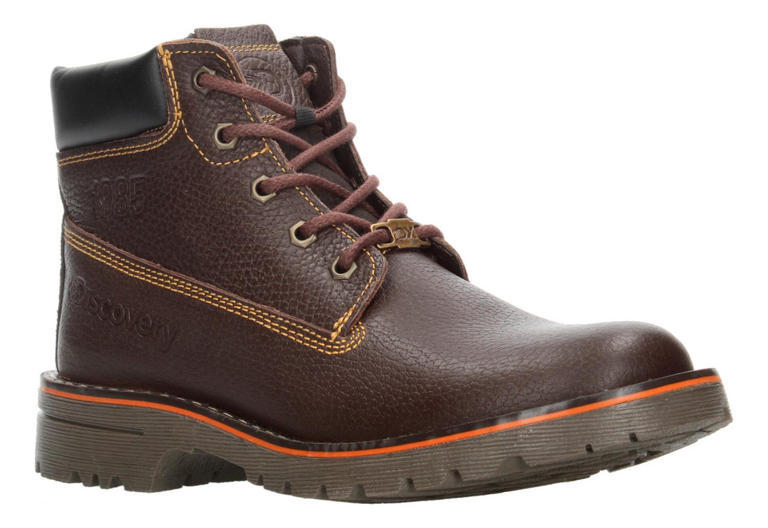 Bota Para Hombre Casual Outdoor Discovery Cafe Caballero — imagen 3