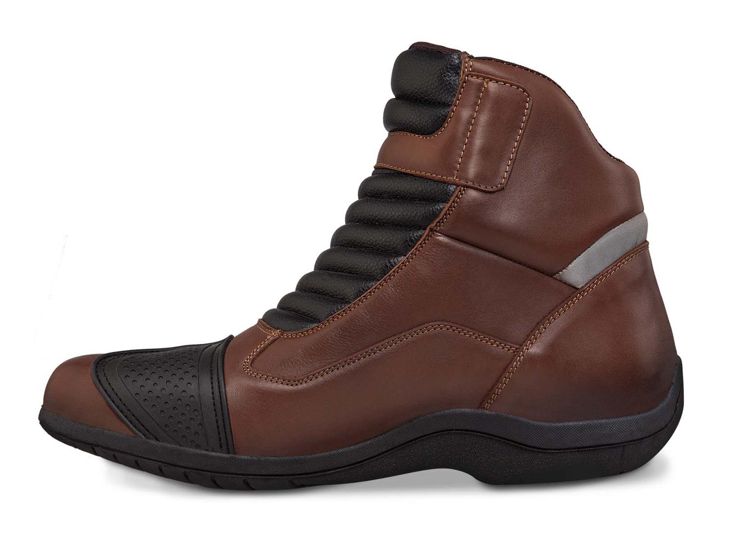 Bota hombre Biker Moto botín caballero Workland 80013 Café — imagen 4