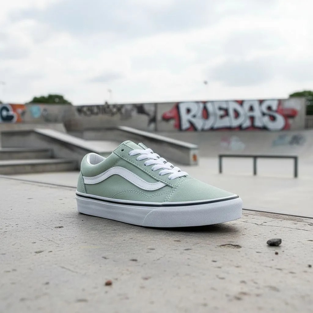 Tenis Vans Latino Caballero Skate Old Skool 1281650 — imagen 18
