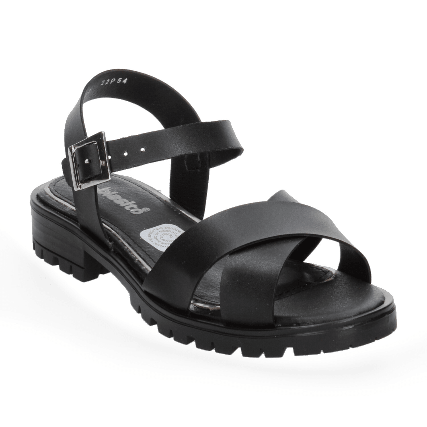 Sandalias Niña Blasito Negro Casual Infantil T22-26 — imagen 5