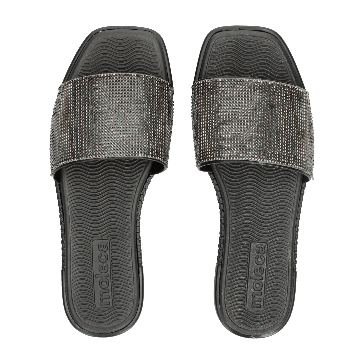 Sandalias Moleca Dama Casual Negro Mujer — imagen 10