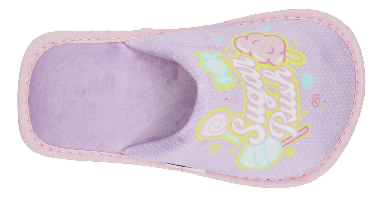 Pantuflas Niña Ar-ra Lila Casual Infantil T17- 22 — imagen 9