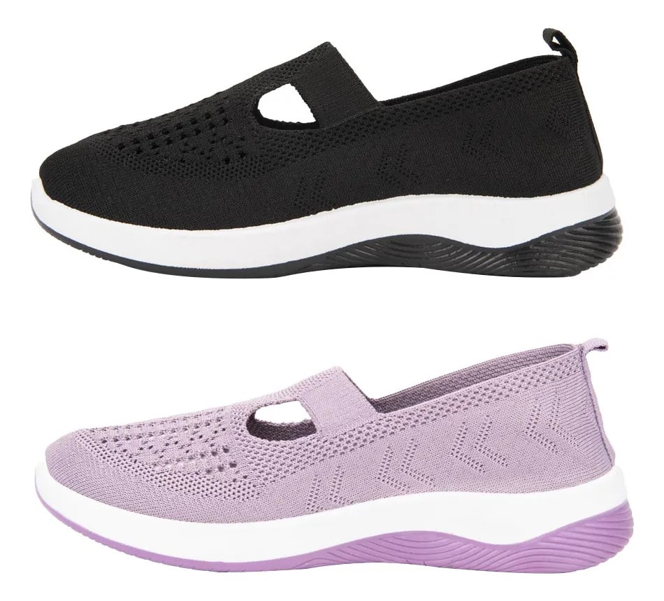 Tenis Shosh Dama Kit 2 Pares Slip On 1204452 — imagen 10