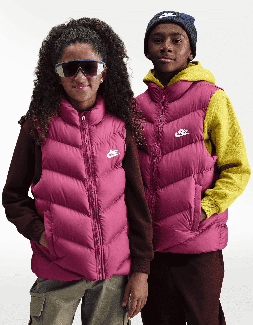 Chaleco Nike K NSW TF ADP Puffer Vest Multicolor - Niño — imagen 2