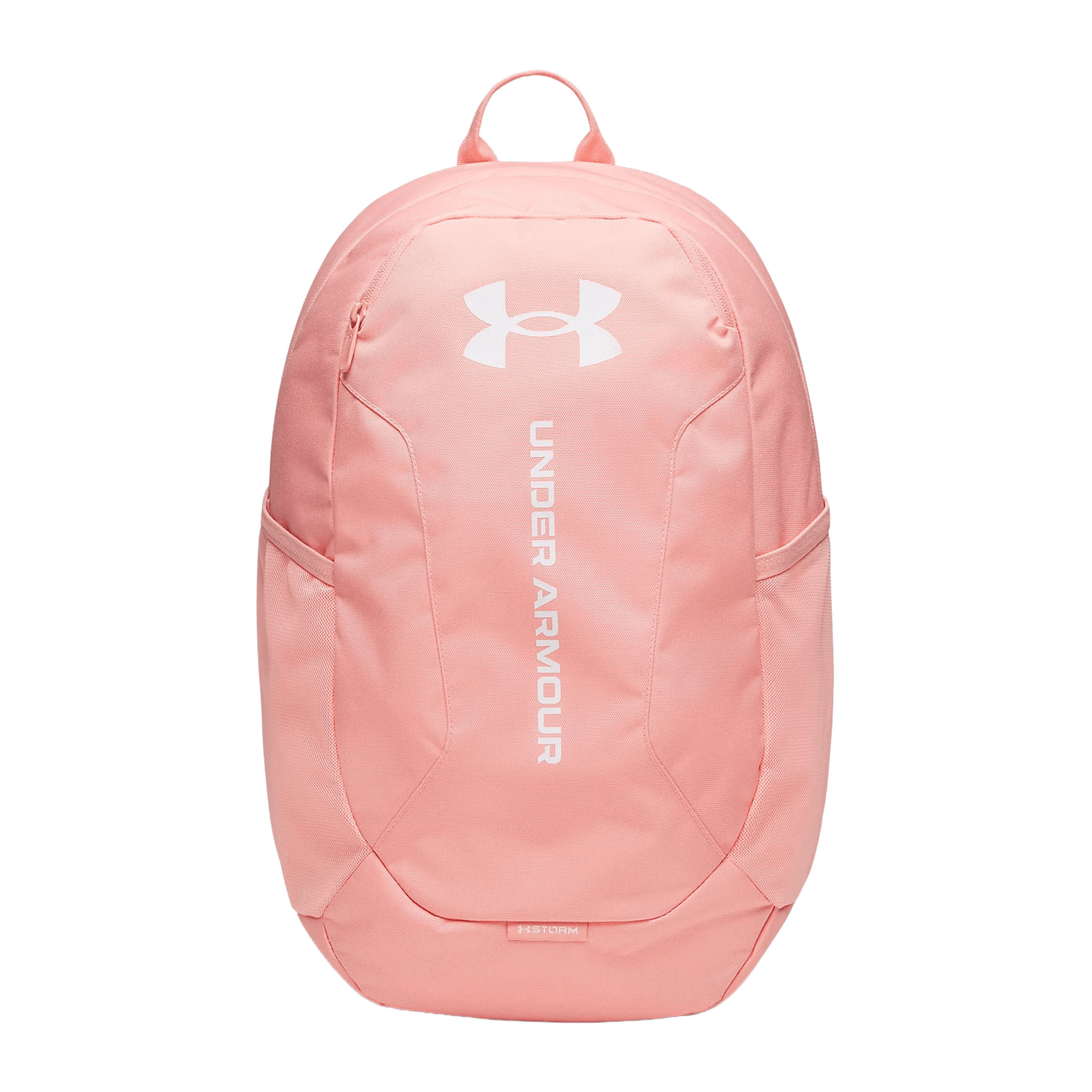 Mochila Under Armour Hustle Lite Dama Rosa Para Laptop Escolar Mujer 24L — imagen 2