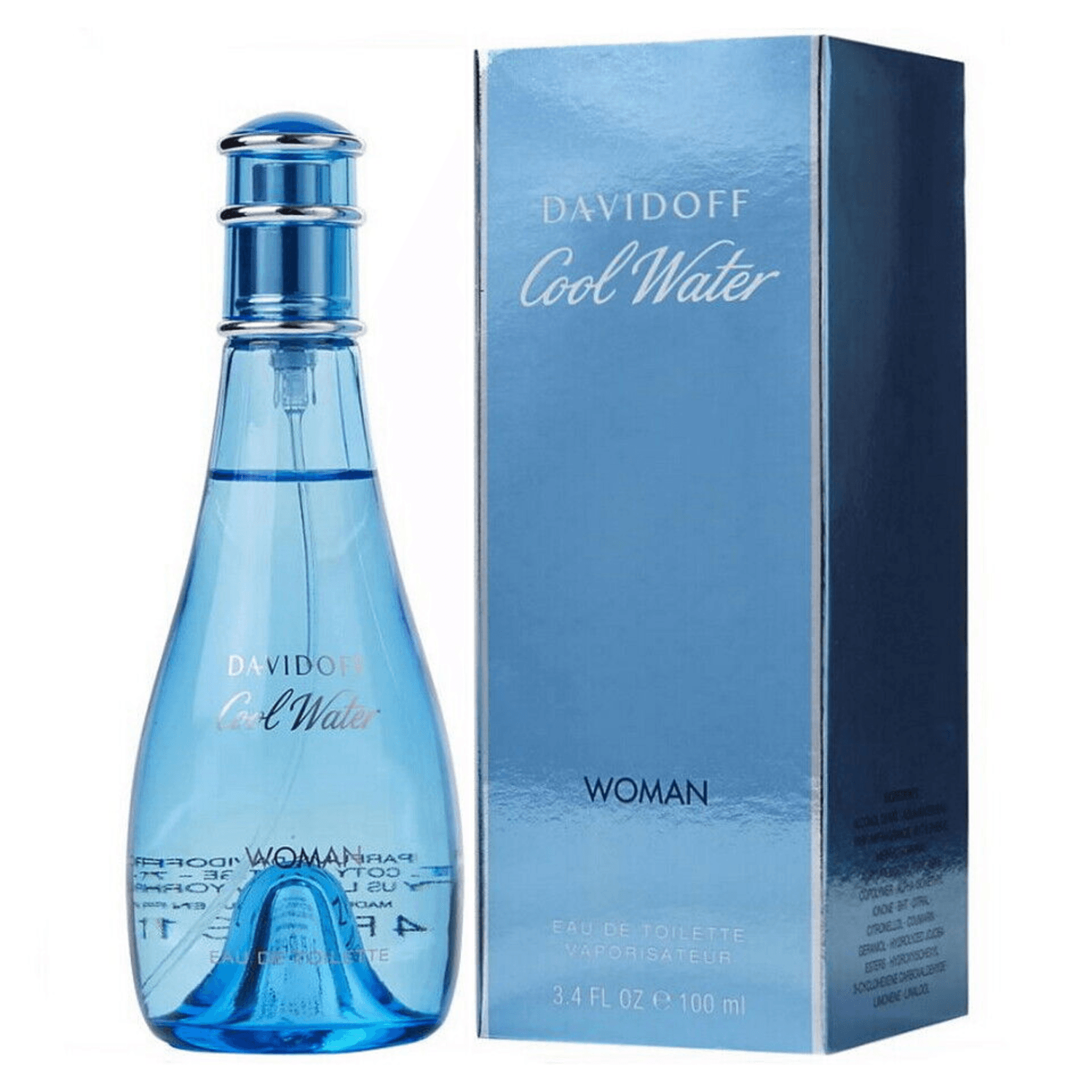 DAVIDOFF COOL WATER EDT 200 ML DAMA — imagen 3