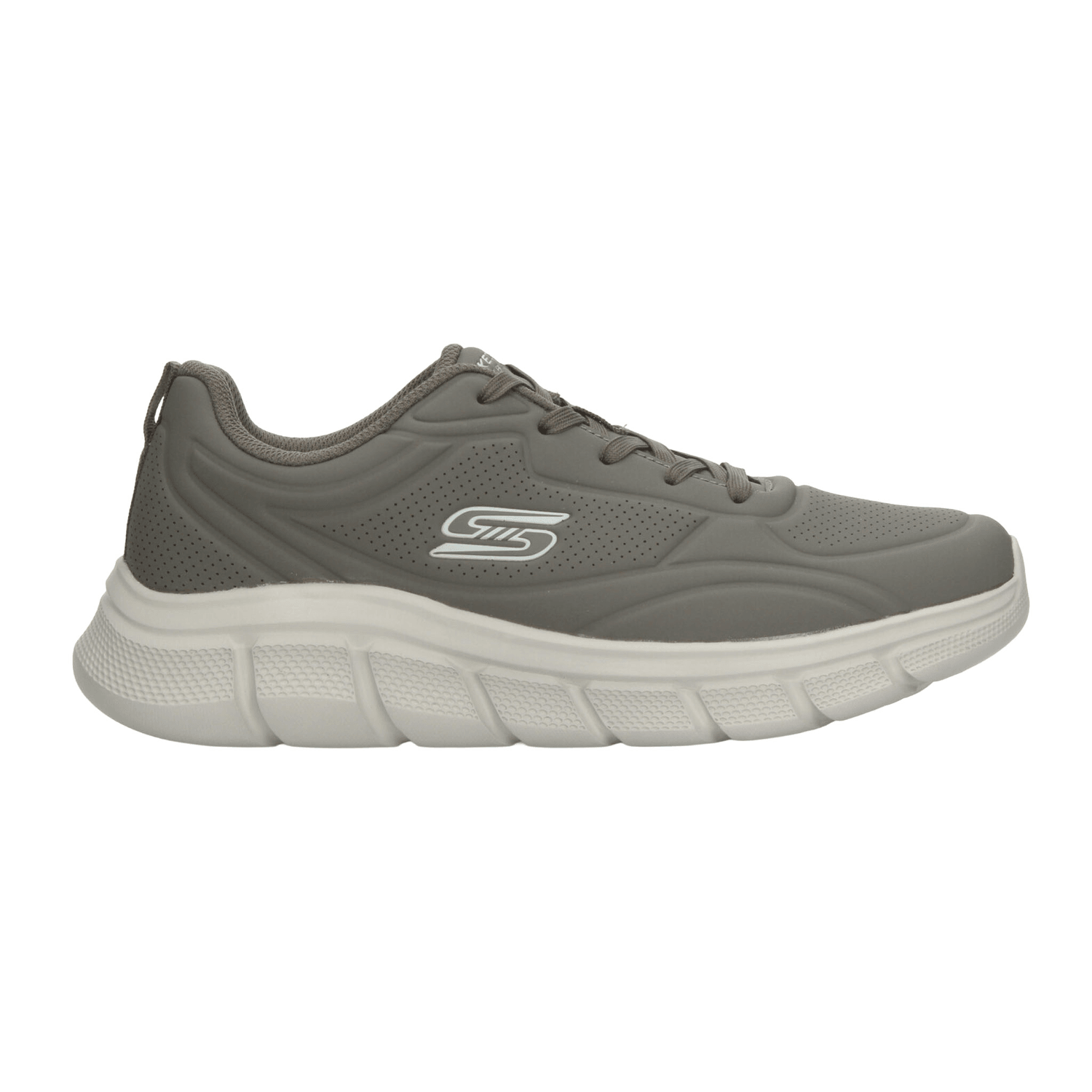 Tenis Hombre Skechers Bobs B Flex Gris Oscuro Deportivo Caballero — imagen 2