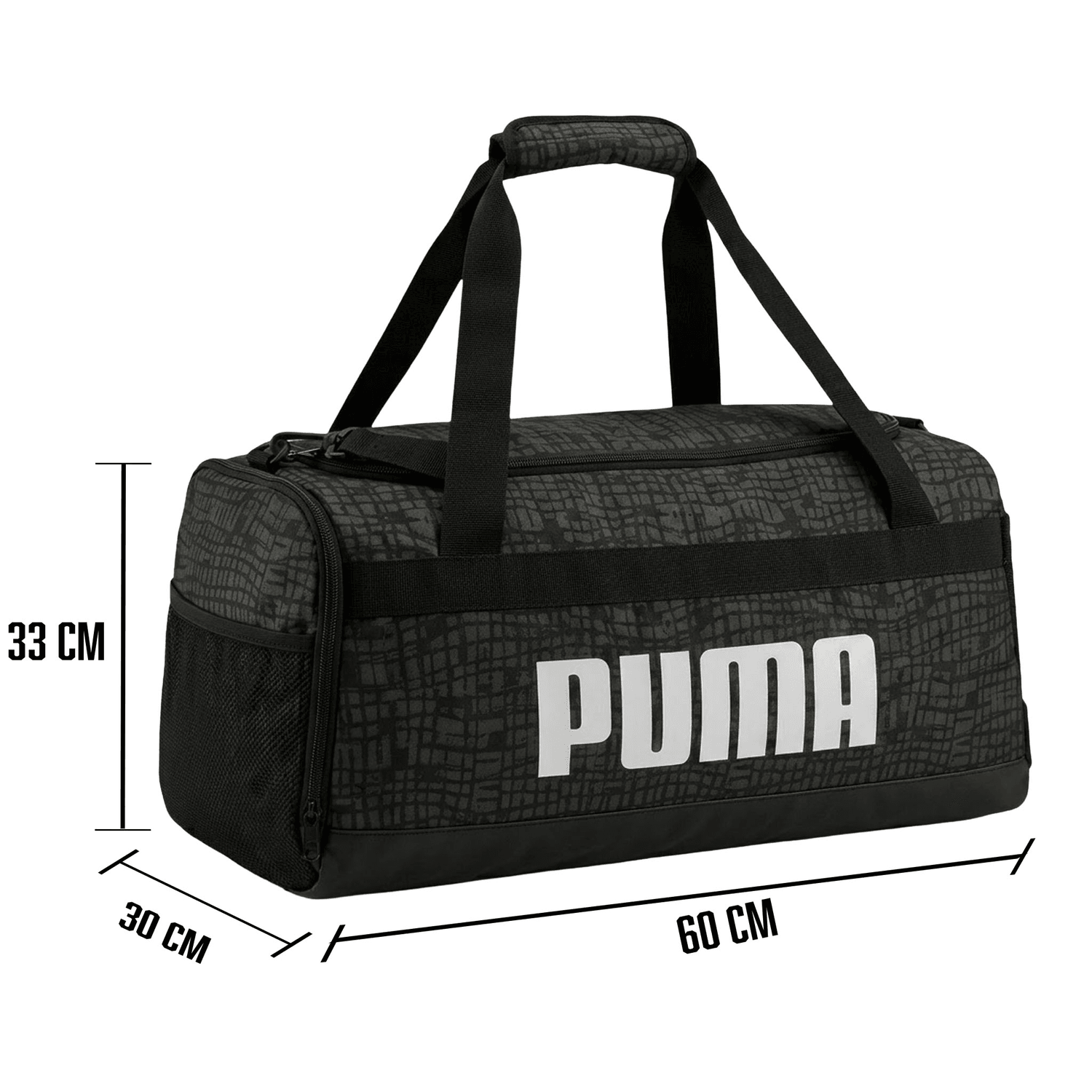 Bolsa Deportiva Puma Challenger Gym Viaje Unisex Negra 60L — imagen 5