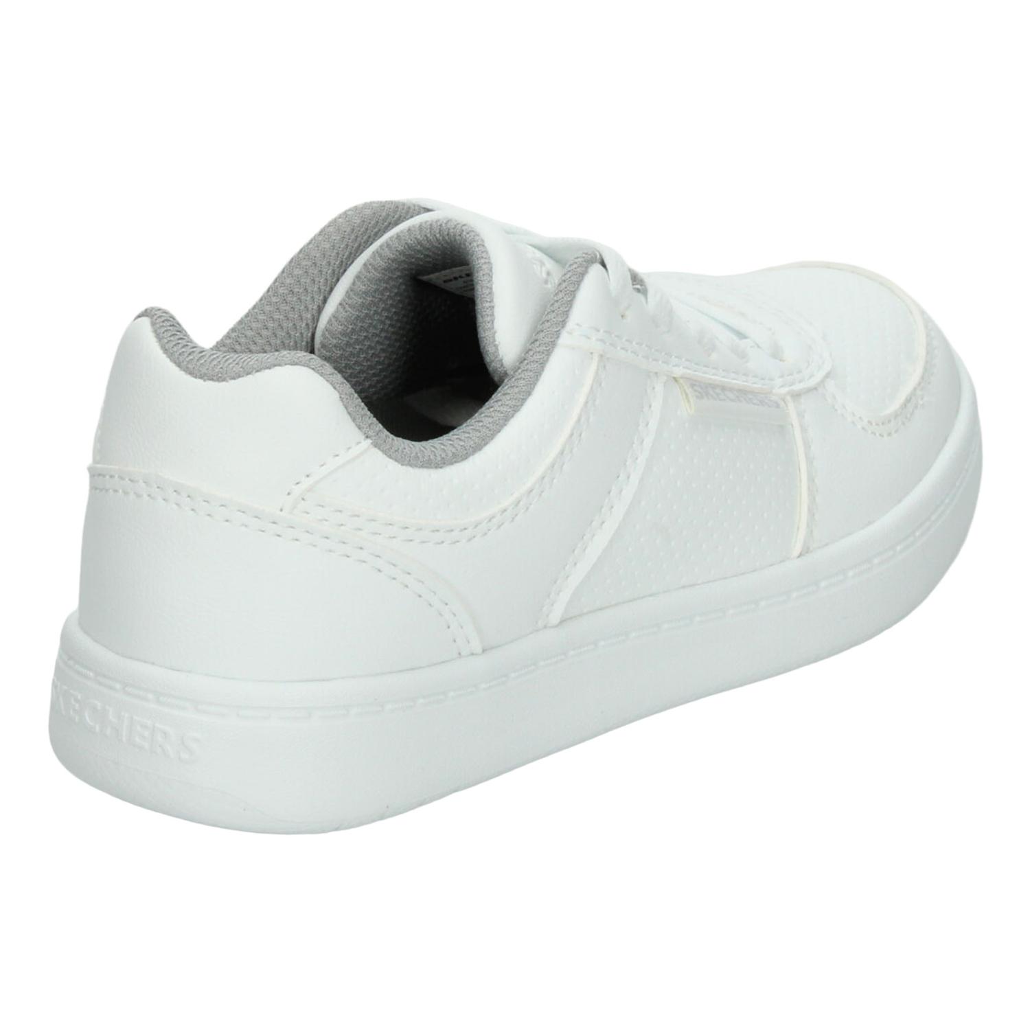 Tenis Skechers Quick Niño Escolar Blanco Infantil T18-25 — imagen 3