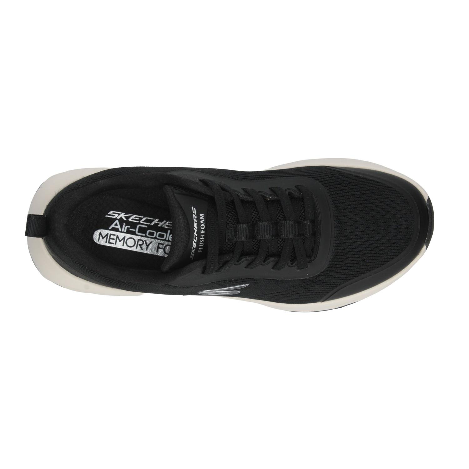 Tenis Skechers Plush Foam Dama Deportivo Negro Mujer — imagen 8