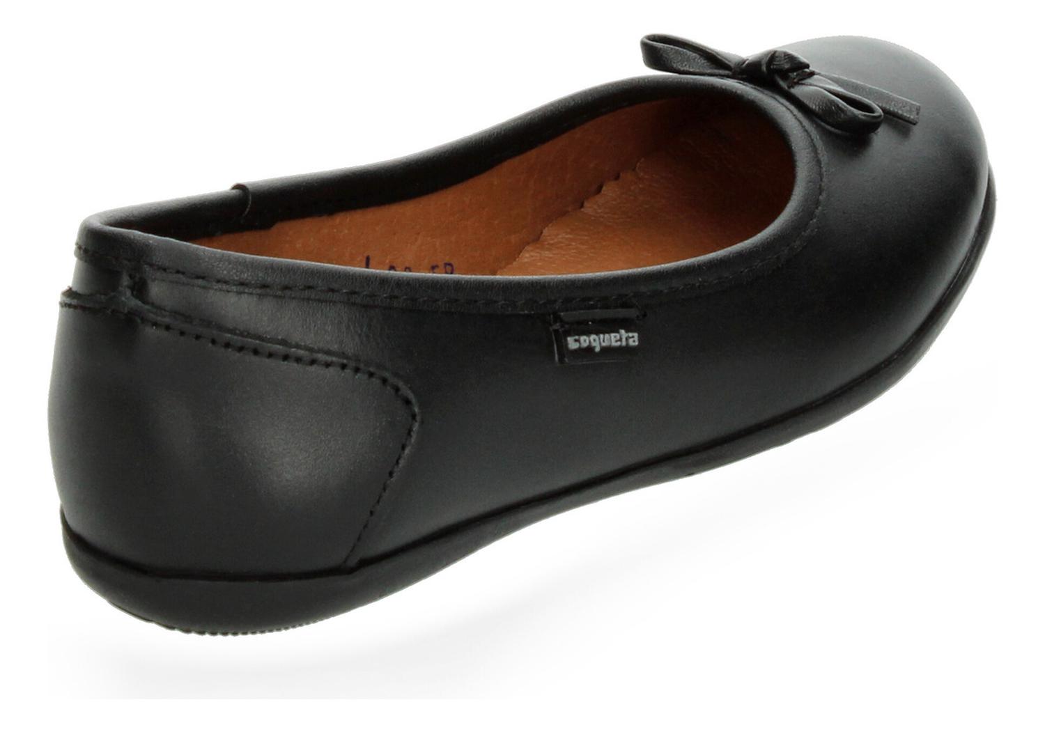 Zapato Coqueta Slip On Niña Escolar Negro Infantil T18-26 — imagen 5
