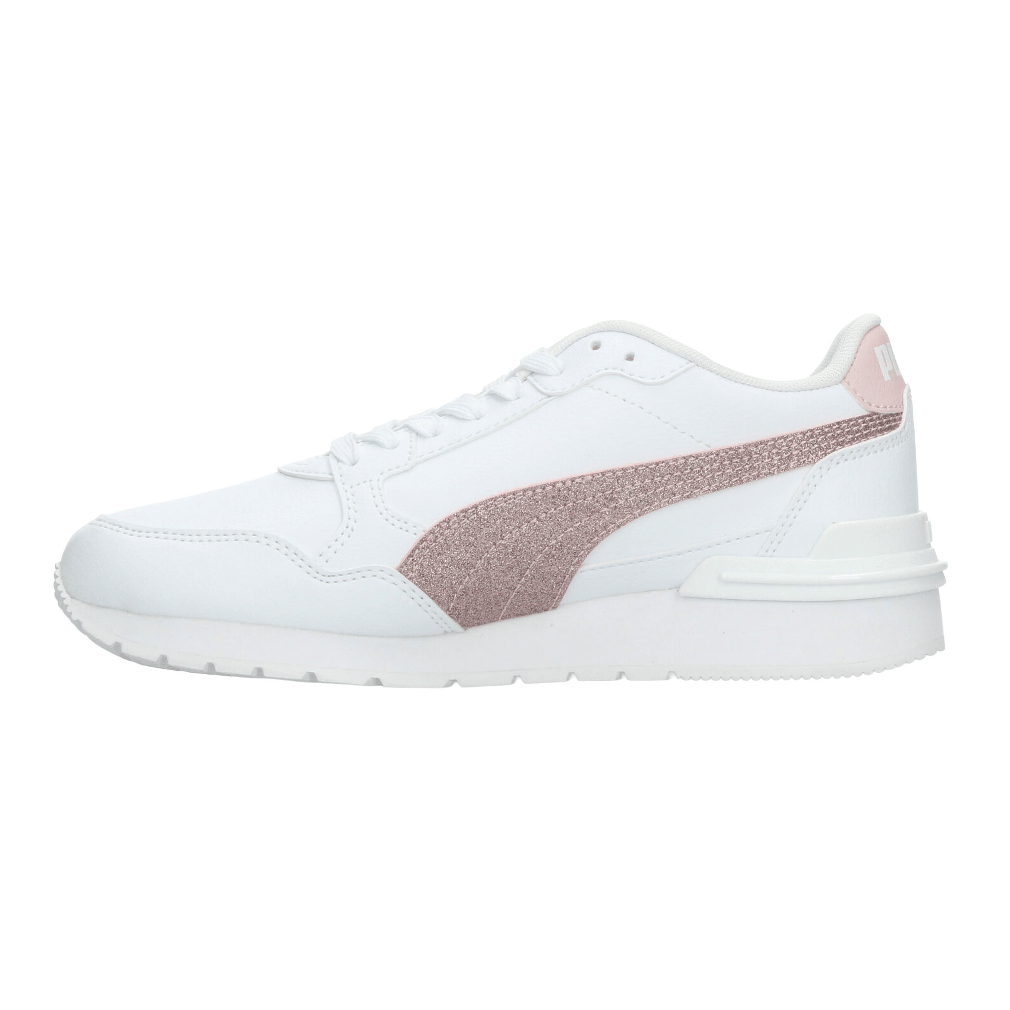 Tenis Puma Runner V4 Niña Casual Blanco Juvenil T22-27 — imagen 12