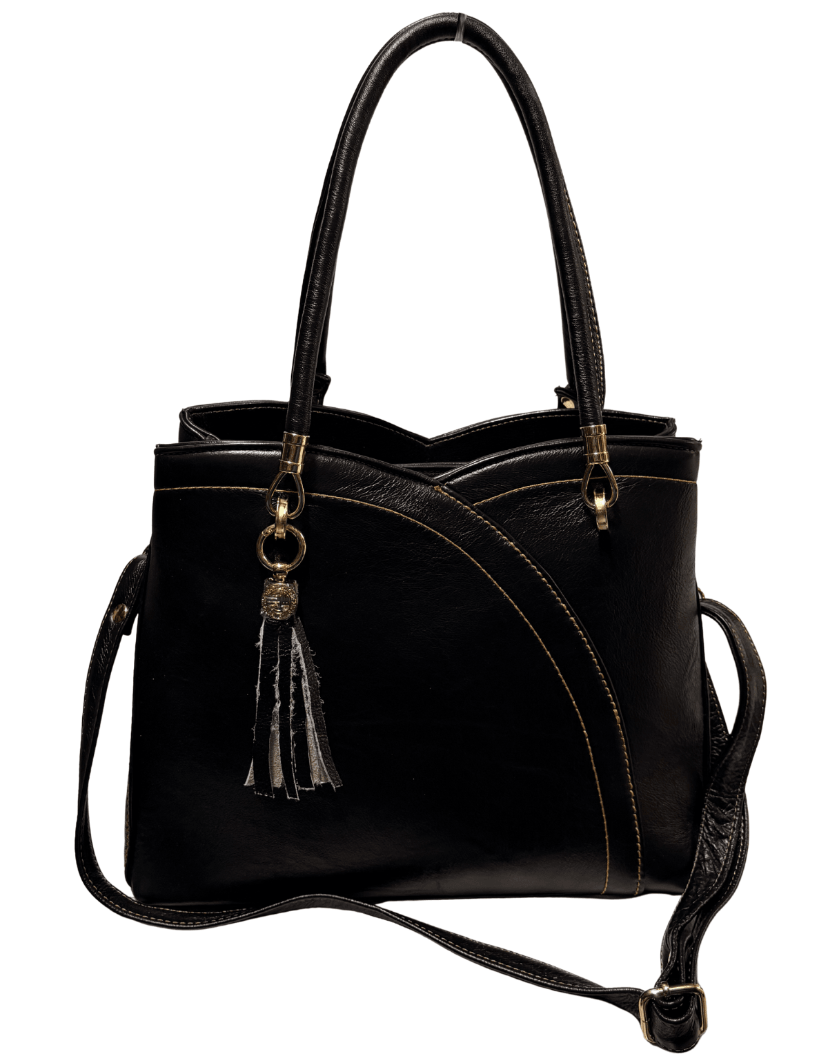 Bolsa Para Dama De Peil Original Modelo Flor Con Colgante — imagen 13