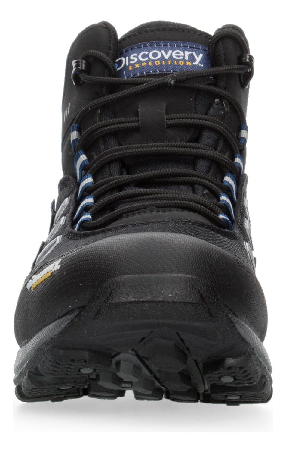 Bota Hombre Discovery Industrial Negro Casual Caballero — imagen 7