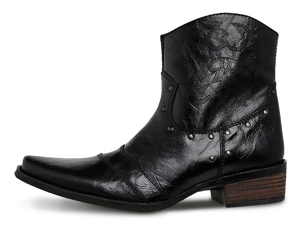 Botin Vaquero Hombre Urban Cowboy Negro 40702 — imagen 10