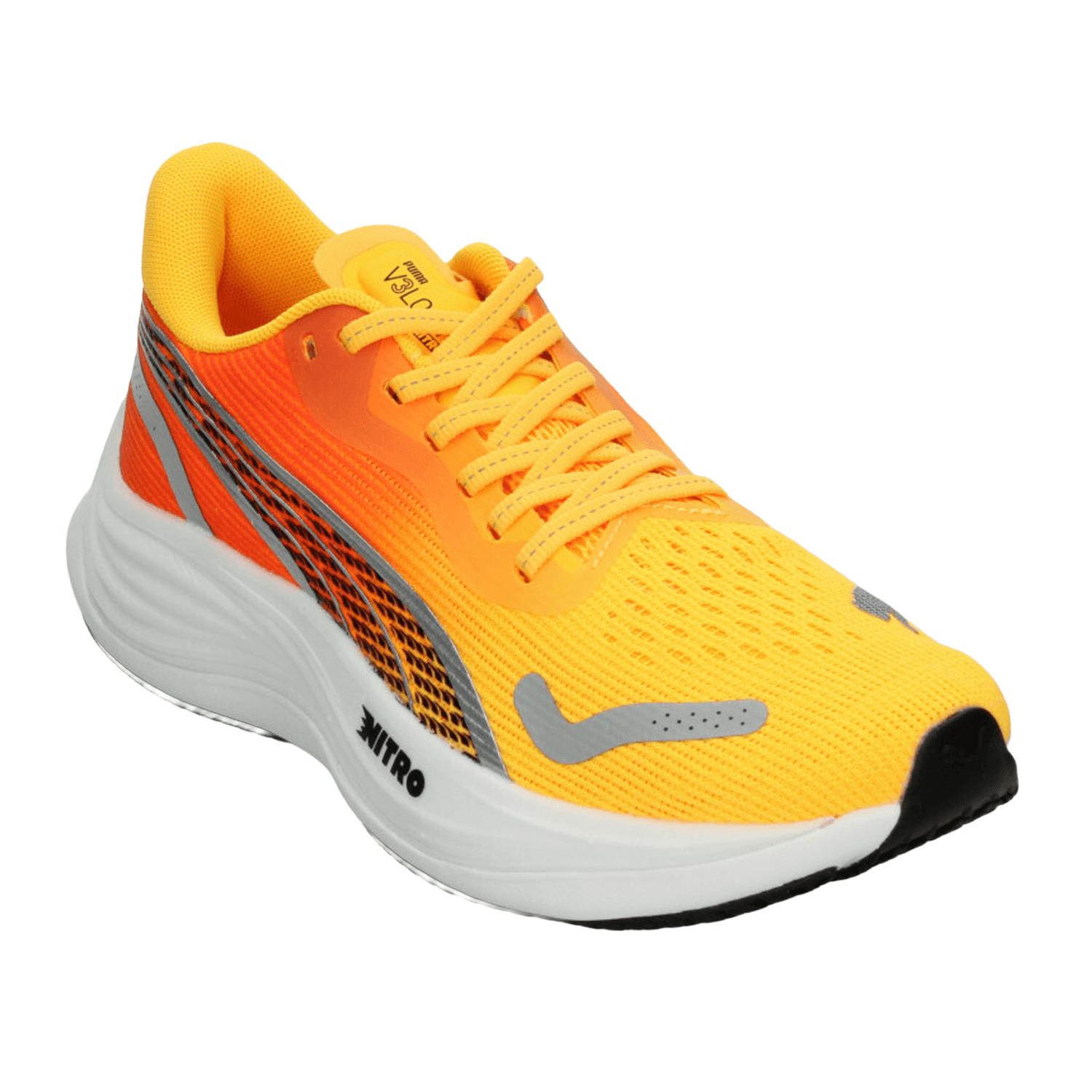 Tenis Puma Velocity Nitro 3 Dama Naranja Running Para Mujer — imagen 5