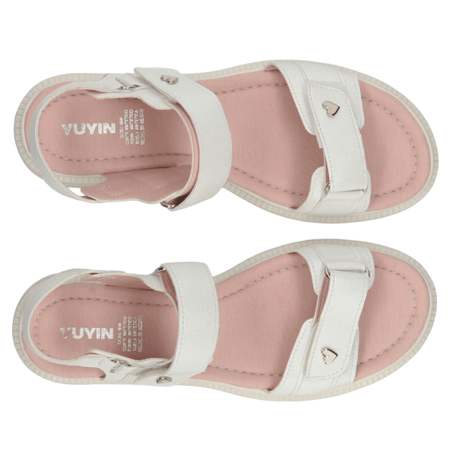 Sandalias Yuyin Niña Casual Blanco Infantil T18-22 — imagen 10