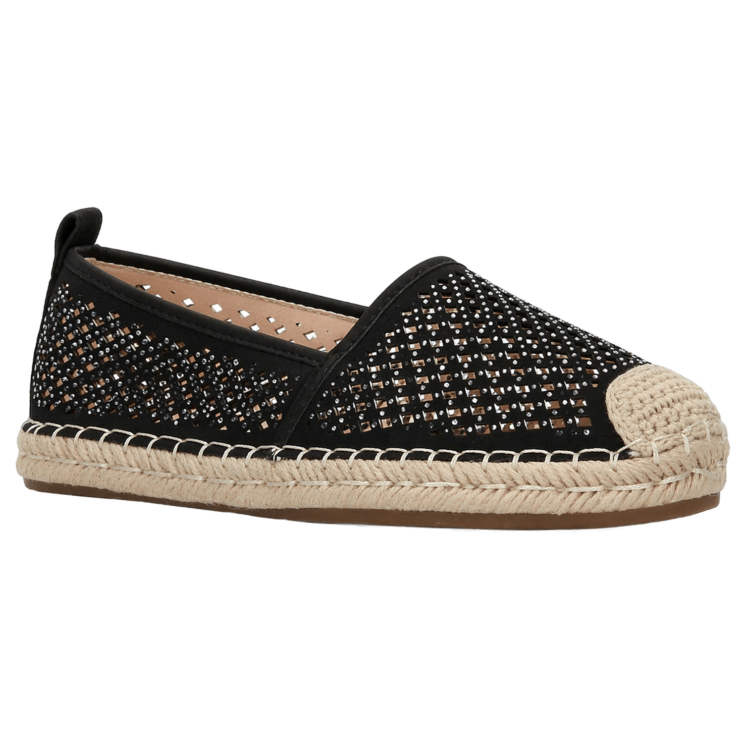 Alpargata Efe Dama Casual Slide Cómoda Negro Mujer — imagen 2