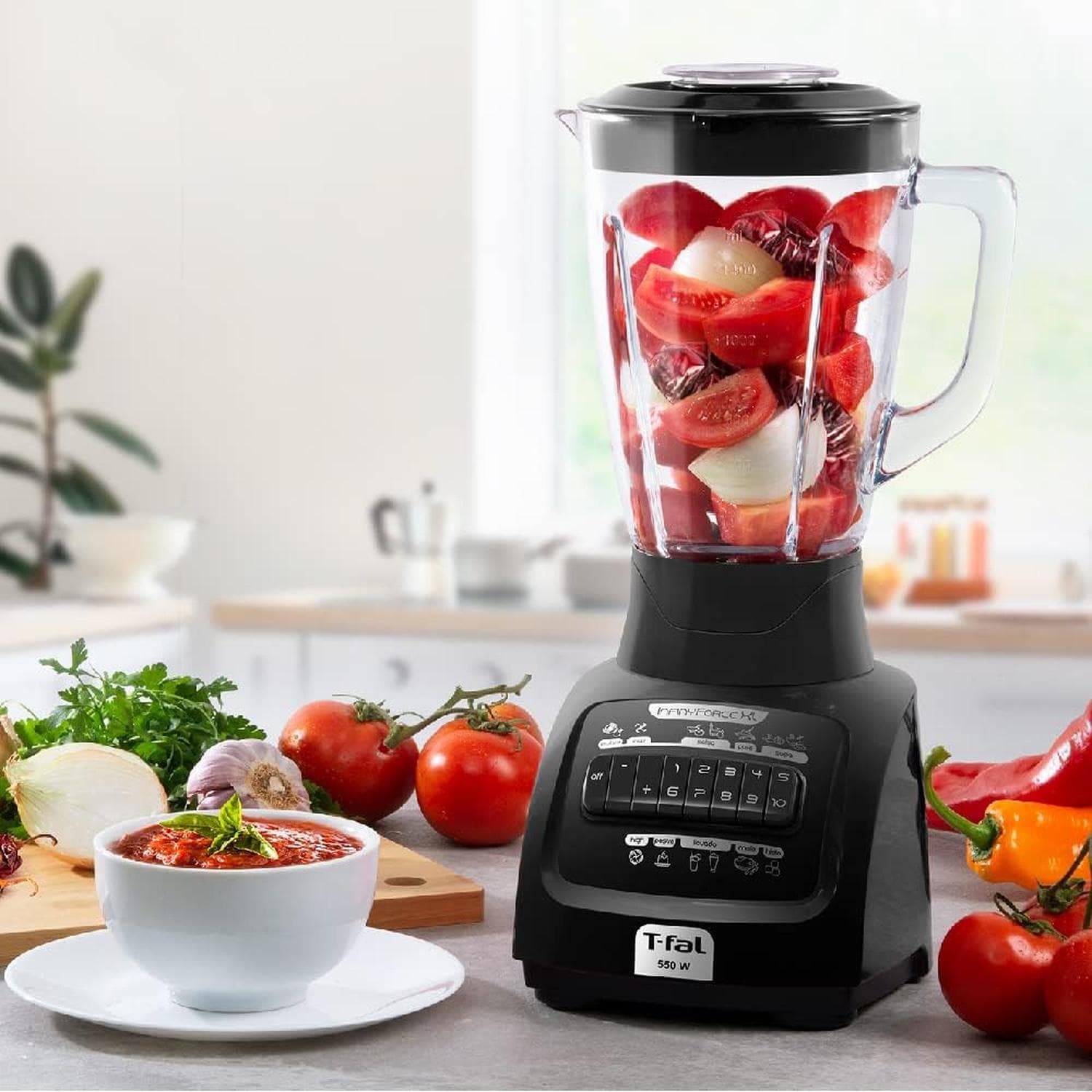LICUADORA TFAL LN8208MX INFINYFORCE XL 10VEL VIDRIO — imagen 3