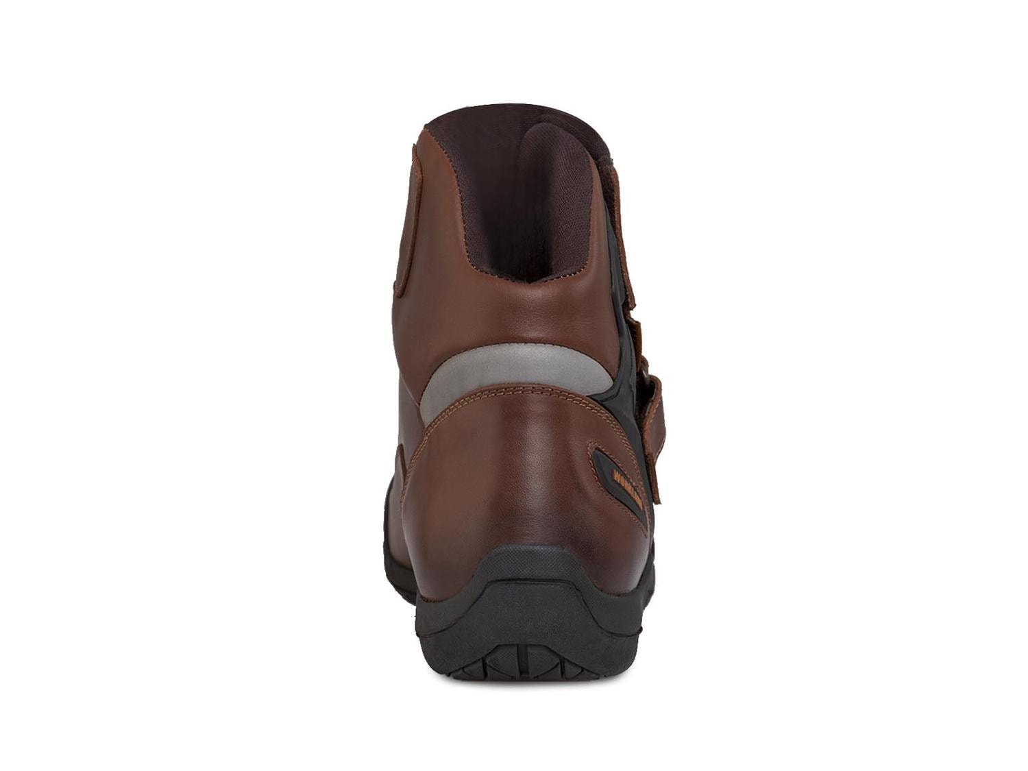 Bota hombre Biker Moto botín caballero Workland 80013 Café — imagen 5