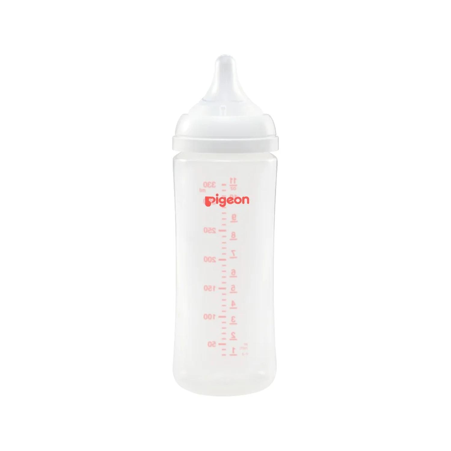 Biberón Softouch Pigeon Pp 330 Ml Color Blanco — imagen 1