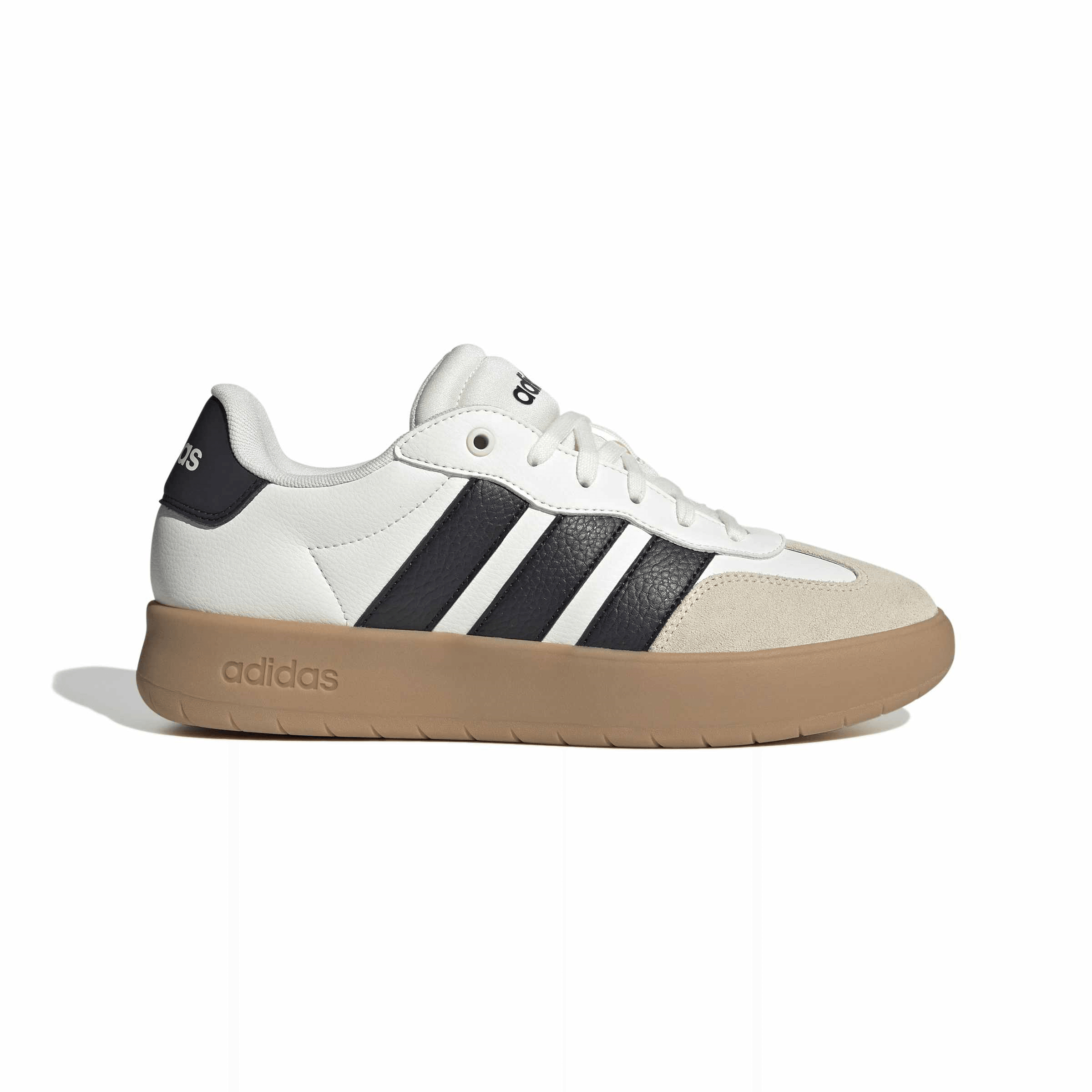 Tenis Adidas Barreda Dama Casual Cómodo Cintas Blanco Mujer — imagen 9