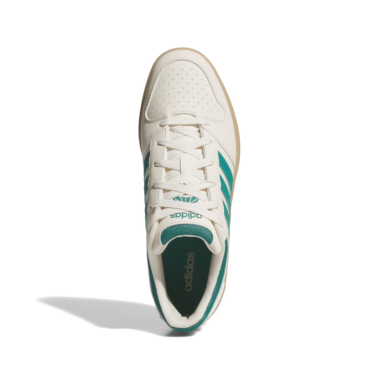 Tenis Adidas Hoops Classic Hombre Beige Casual Caballero — imagen 8
