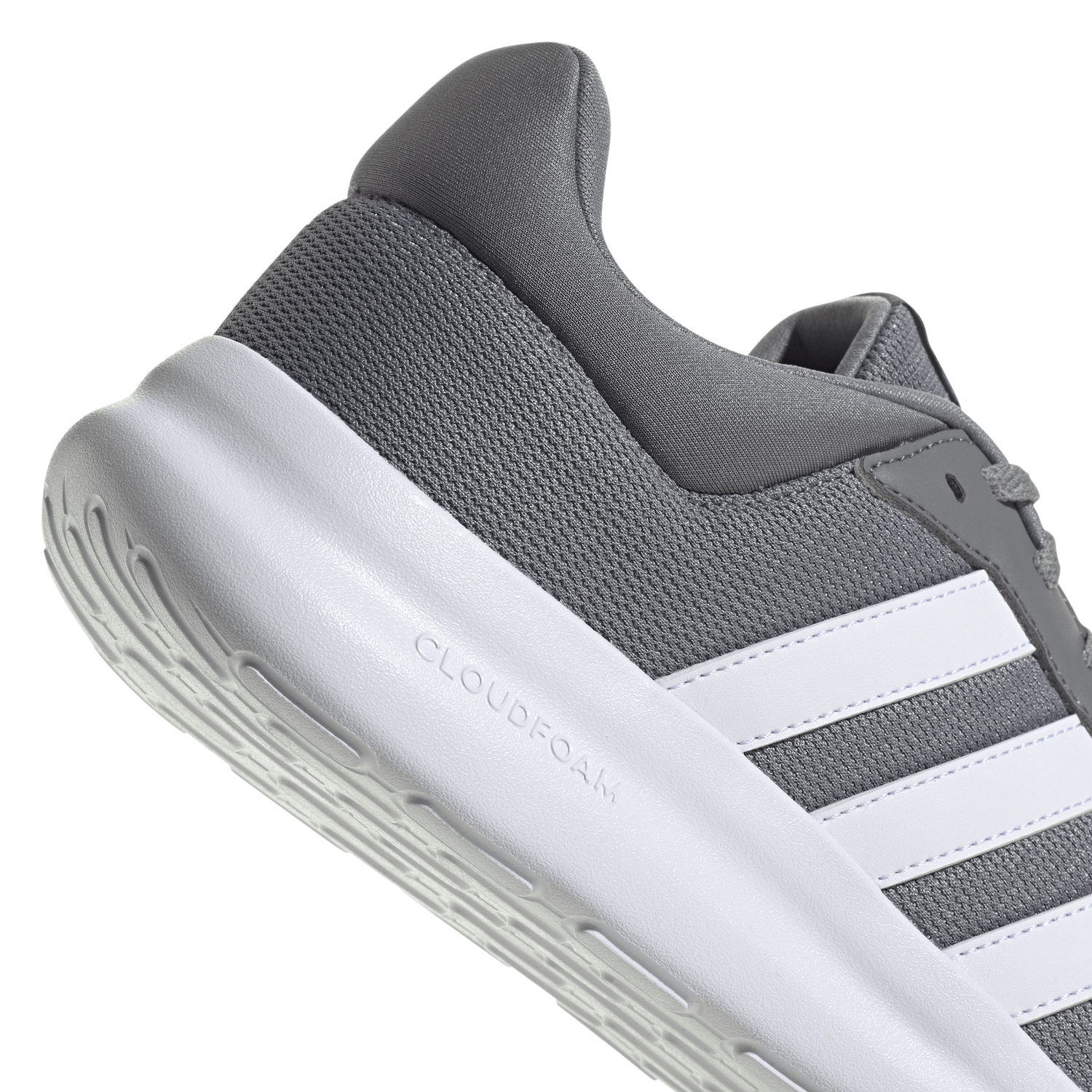 Tenis Adidas Lite Racer 4.0 Hombre Deportivo Gris Caballero — imagen 5