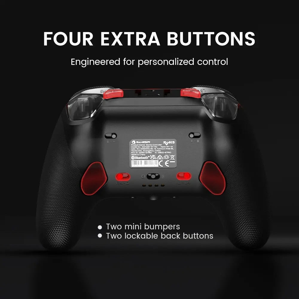 Control Alambrico GameSir G7 Pro Tri-Mode - Blanco — imagen 5