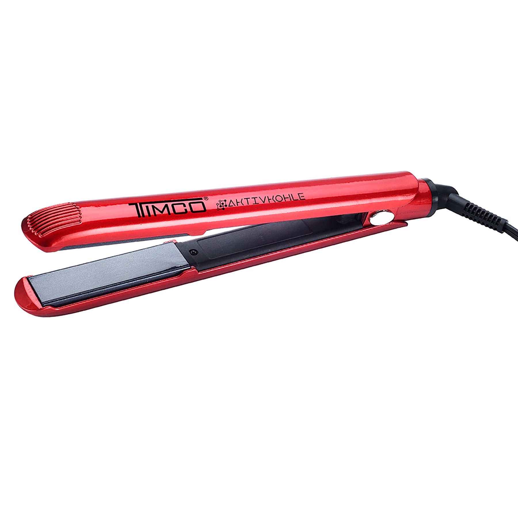 Plancha Alaciadora de Cabello Cerámica Carbon Activado Timco PK-R — imagen 2