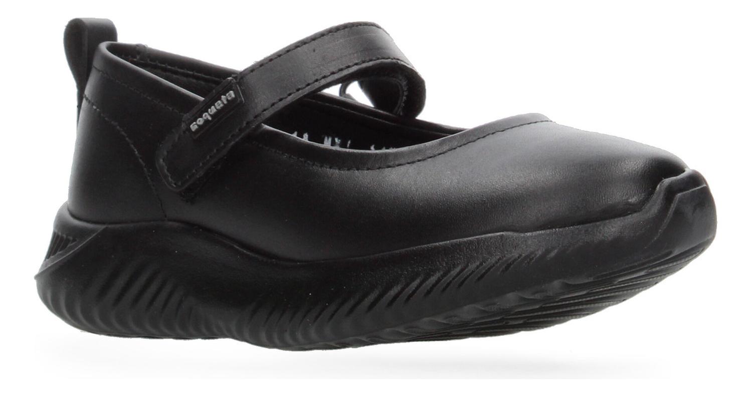 Zapato Escolar Coqueta Niña Casual Negro Infantil T18-27 — imagen 3