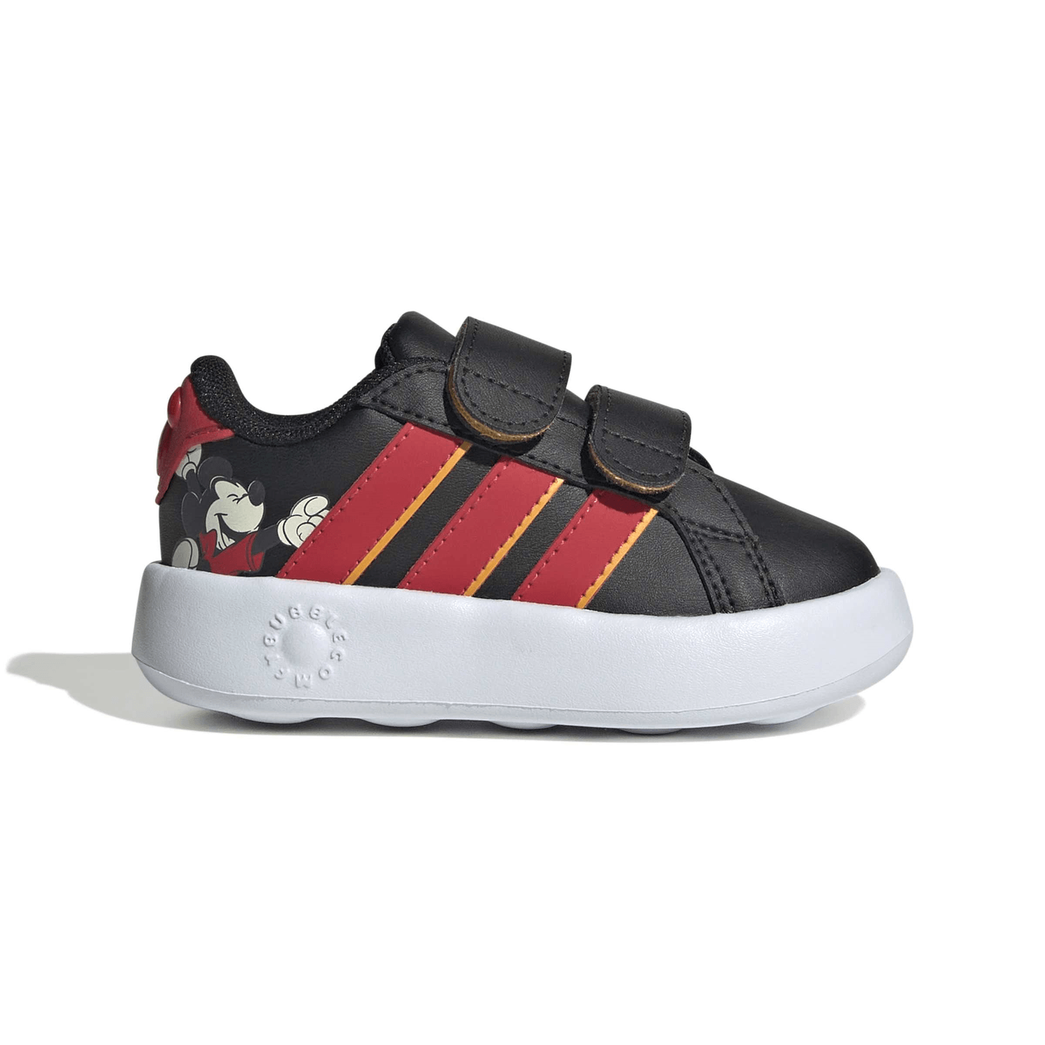 Tenis Adidas Grand Court Niño Negro Mickey Mouse Bebé Infantil T11-16 — imagen 2