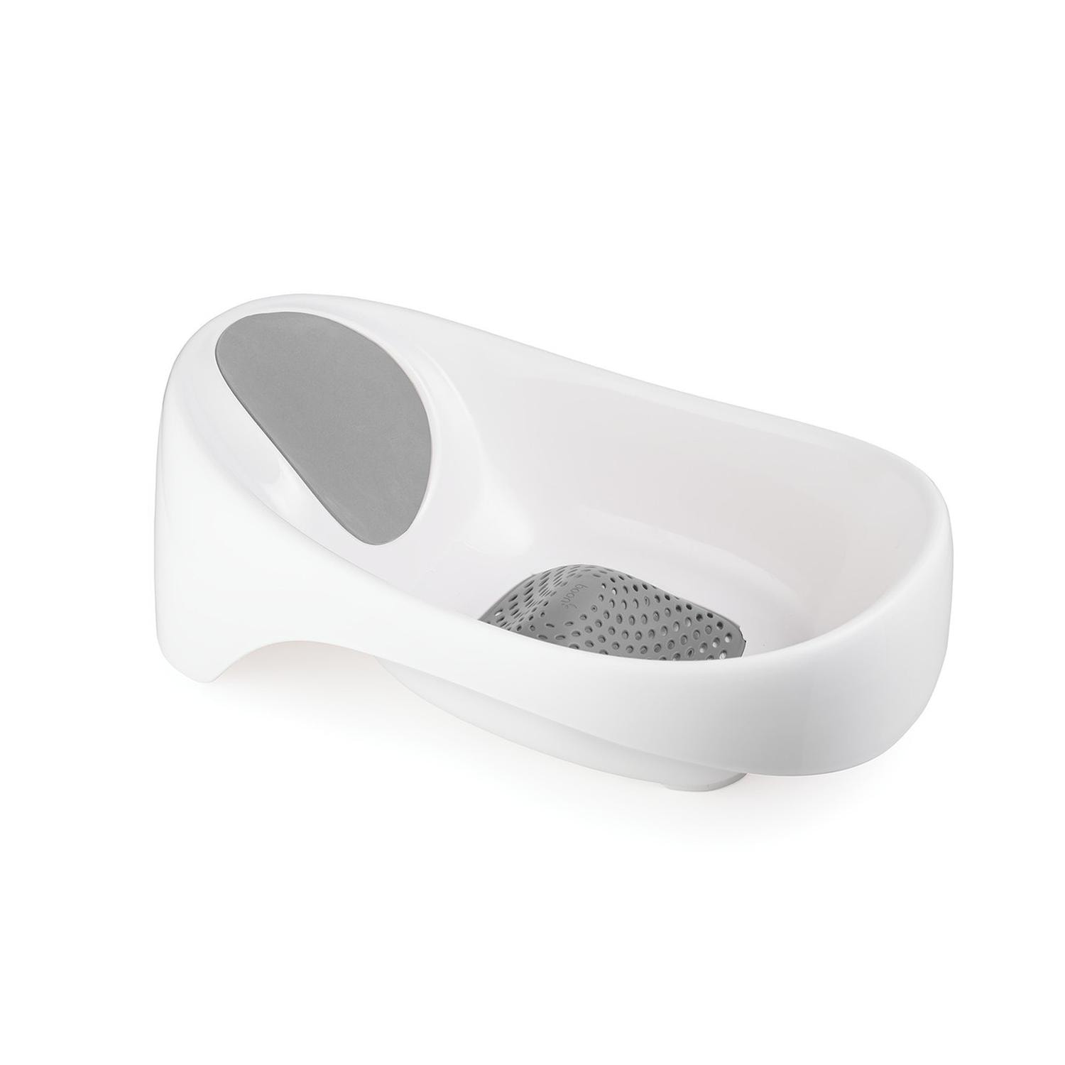 Bañera Bebé Boon Soak Gris Ergonómica Ajustable — imagen 1
