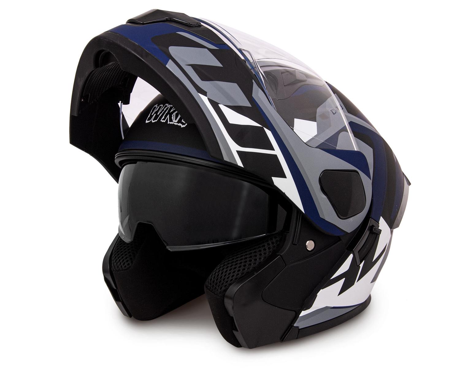 Casco Motocicleta Certificado Dot Abatible Vertex WKL Ch-103 — imagen 11