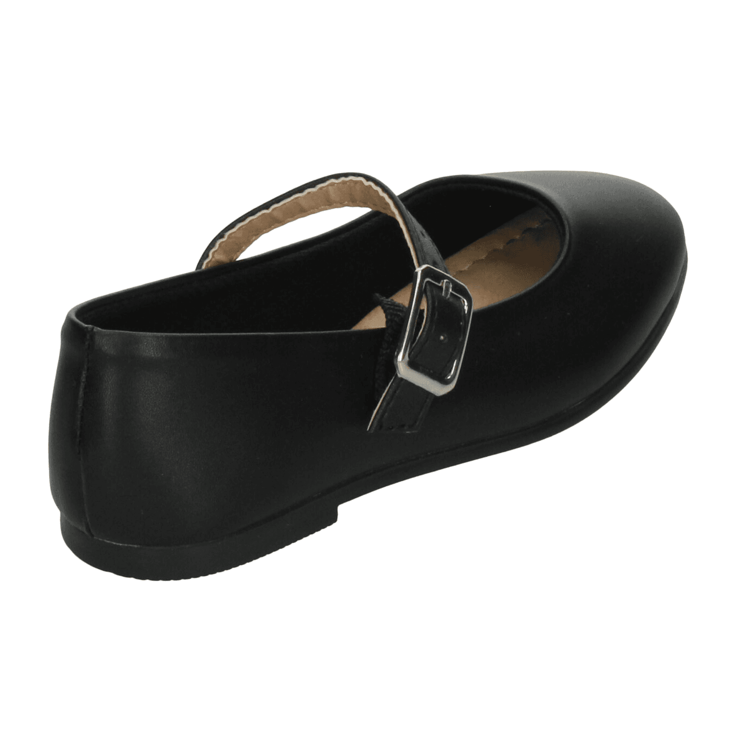 Flat Vavito Niña Negro Casual Mary Jane Infantil T22-26 — imagen 4