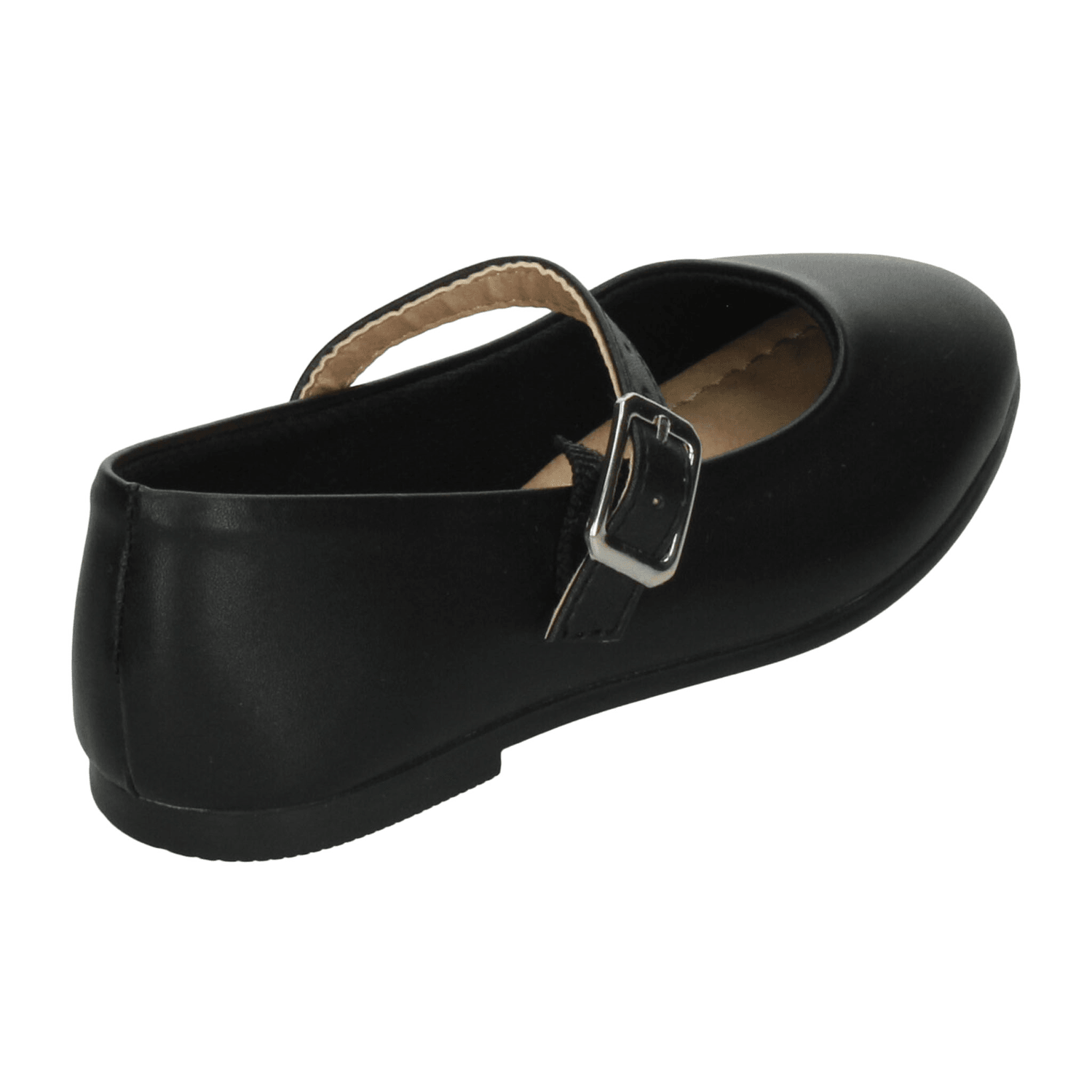Flat Vavito Niña Negro Casual Mary Jane Infantil T18-22 — imagen 4