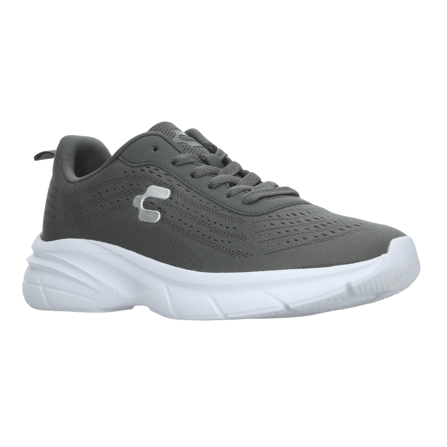 Tenis Charly Hombre Deportivo Gris Caballero — imagen 2