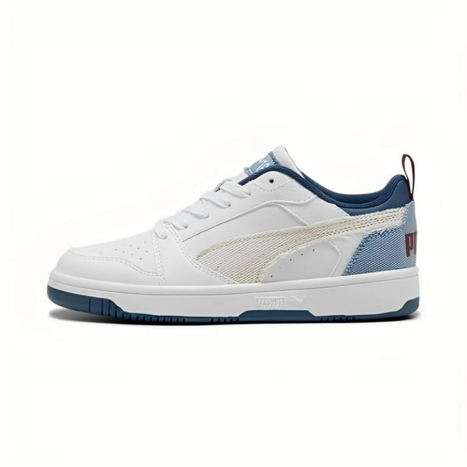 Tenis Puma Rebound V6 Lo MID 90S JR UNISEX 402775-01 — imagen 1
