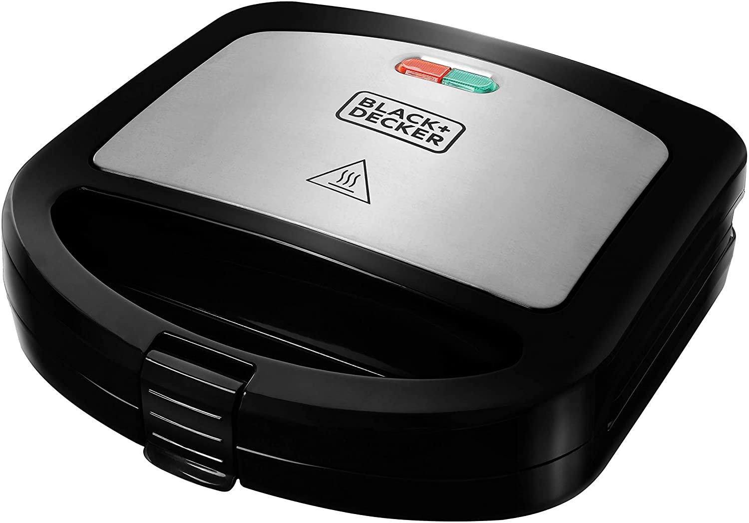 Sandwichera 2 Rebanadas Black & Decker Sm24530 Antihaderente — imagen 1