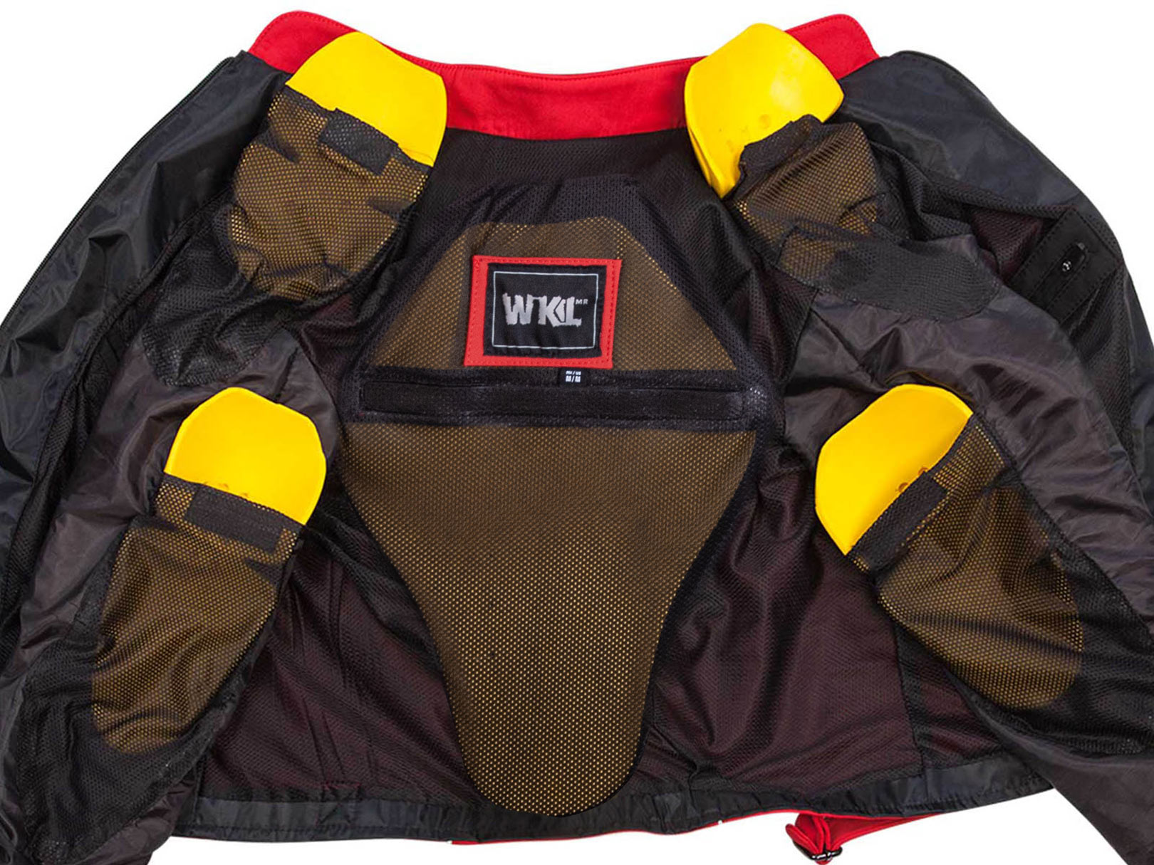 Chamarra Moto Hombre Impermeable Biker Protecciones Wkl 41R — imagen 12