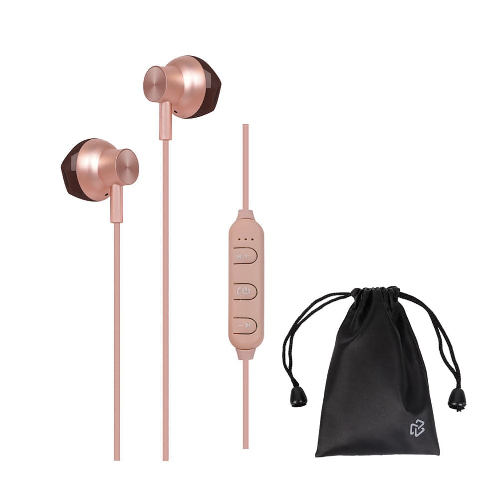 Audífonos Inalámbricos In-Ear STF VIVA: Sonido Potente, Alcance de 10m Rosa — imagen 2