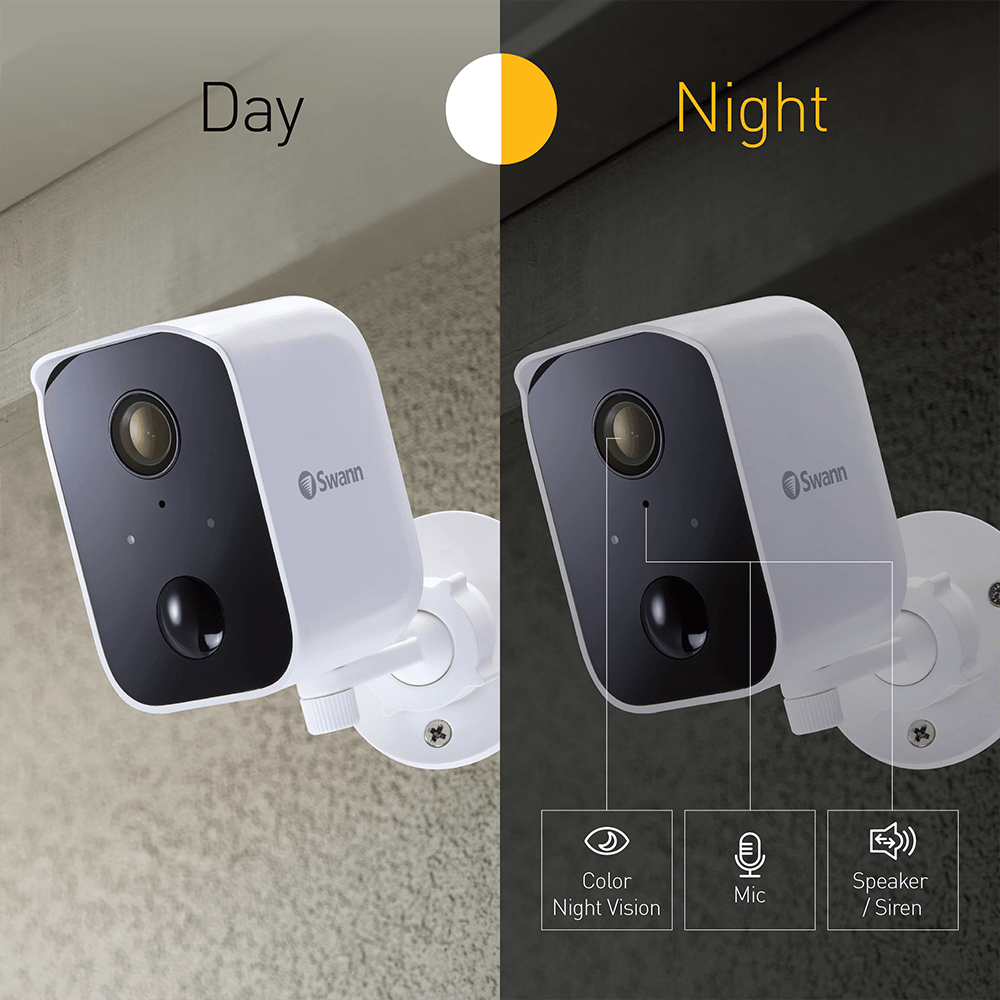 Cámara de Seguridad Inalámbrica Swann SWIFI-CORECAM-GL IP65 1080p Visión Nocturna — imagen 9