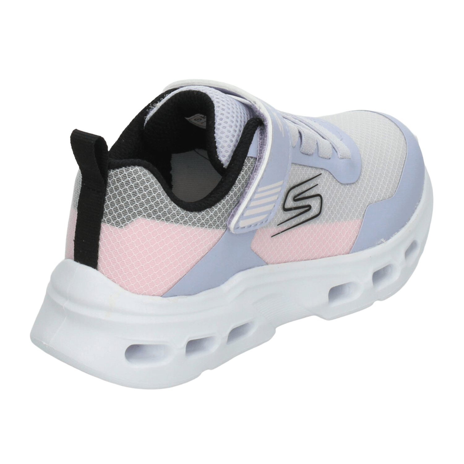 Tenis Skechers Glide Step Niña Deportivo Lavanda Infantil T17-22 — imagen 3