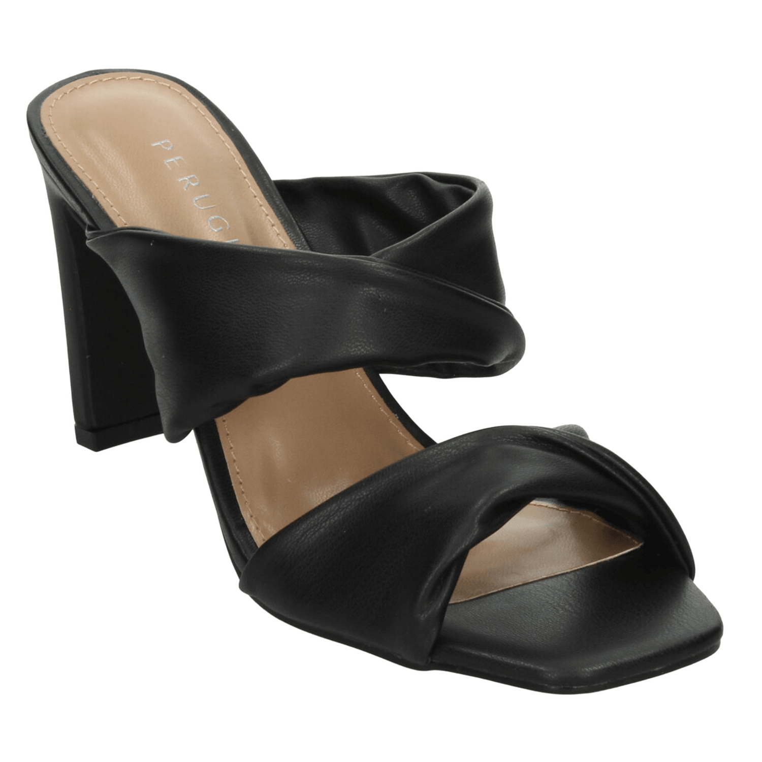 Sandalias Dama Perugia Negro Fiesta Mujer — imagen 5
