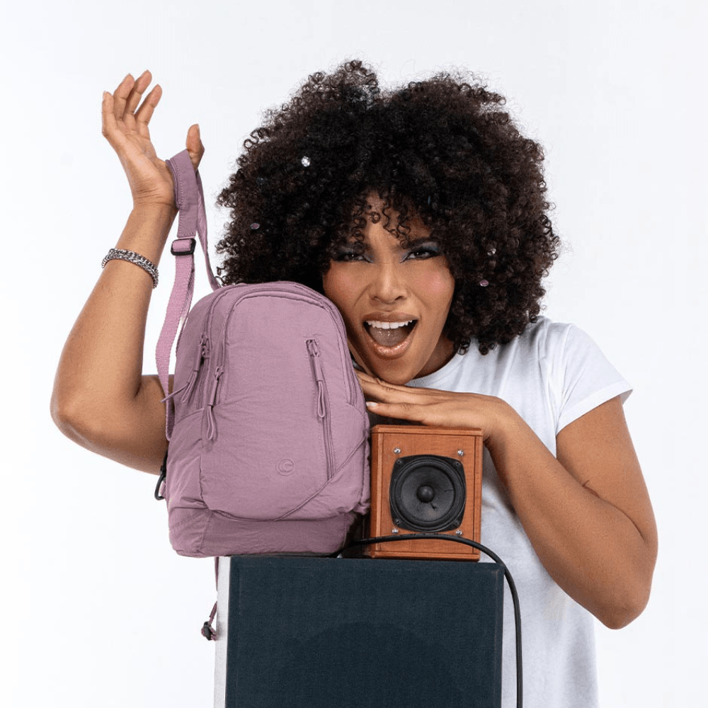 Mochila Crossbody para tablet Melys CoolCapital Hasta 10" Rosa — imagen 12