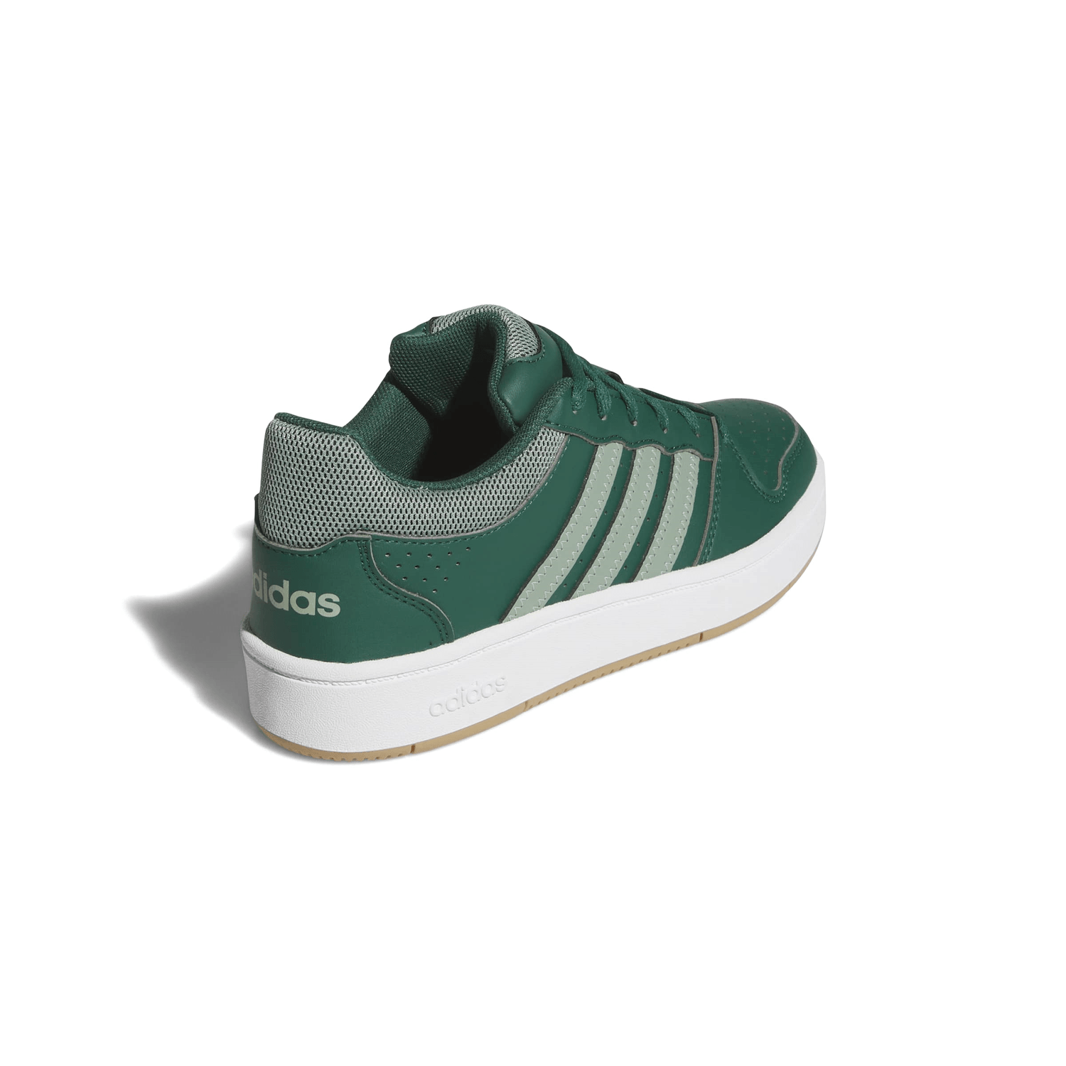 Tenis Adidas Hoops Classic J Niño Casual Verde Infantil T22-26 — imagen 3